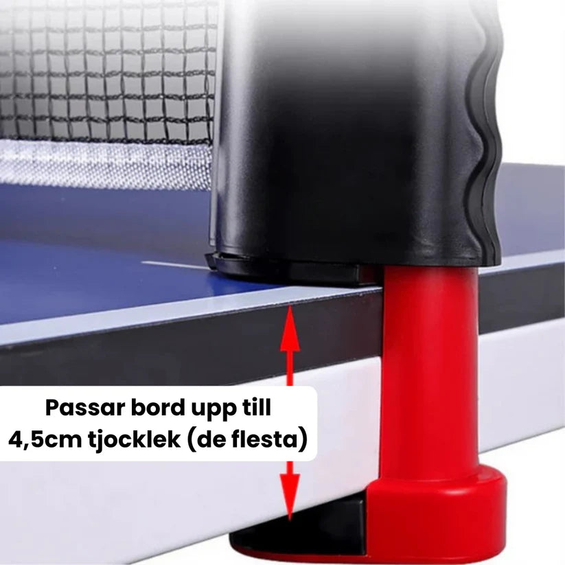 Portabelt Ping Pong Set