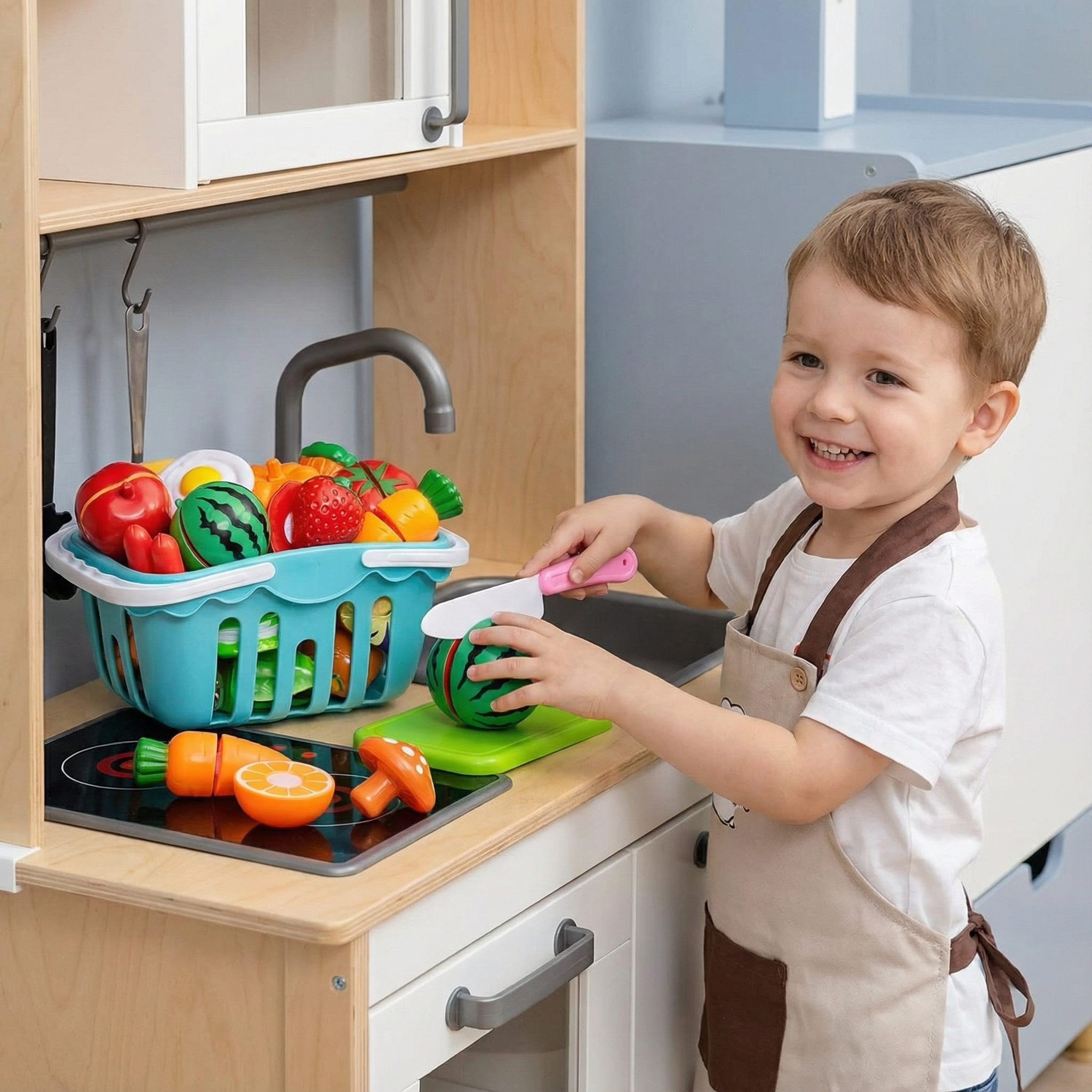Pedagogisk kjøkkensett for barn