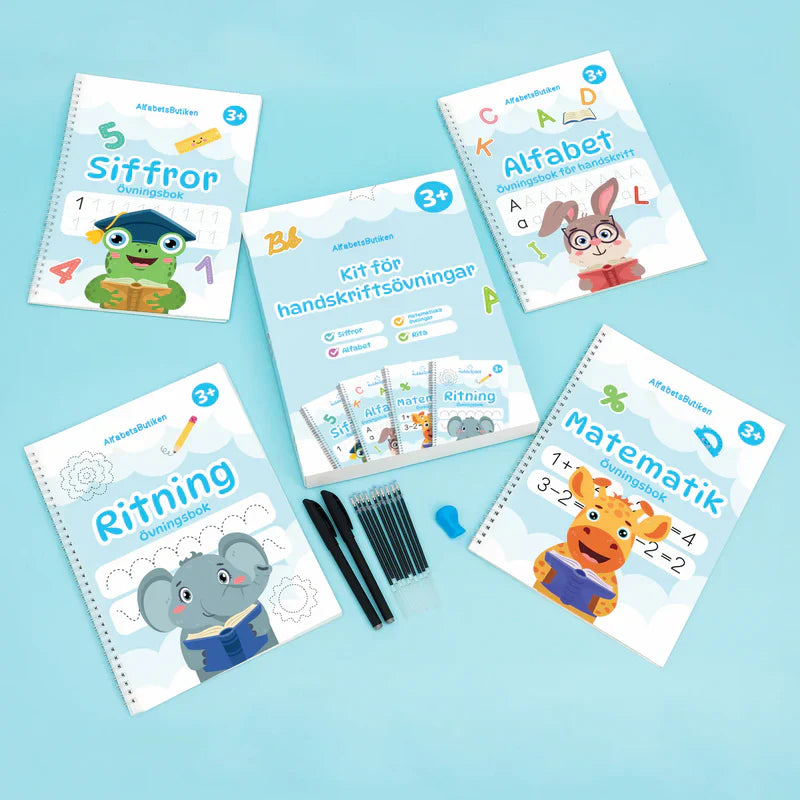 5 fördelar med alfabetsbutikens skrivkit