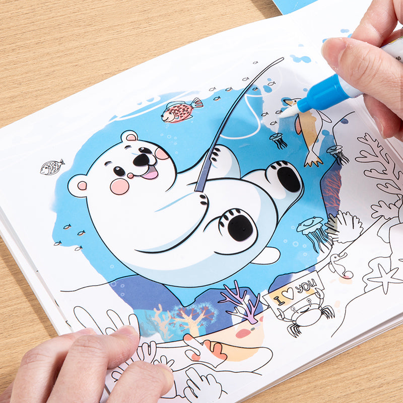 Kiddio™️ Magiske malebøker